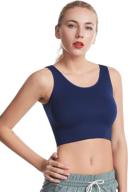 fitath womens seamless sport bra women's clothing in lingerie, sleep & lounge logo