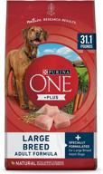 🐶 purina one smartblend natural large breed formula adult dry dog food: perfect nutrition for your big pooch logo