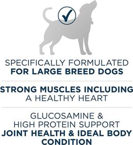 img 1 attached to 🐶 Purina ONE SmartBlend Natural Large Breed Formula Adult Dry Dog Food: Perfect Nutrition for Your Big Pooch