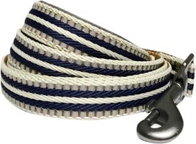 img 4 attached to 8 Colors Multi-Colored Stripe Dog Leashes with 3M Reflective Technology - Blueberry Pet