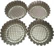 mystar set of 20 fluted non-stick tart molds - perfect for mini pies and tarts! logo