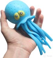 🐙 captivating large jellyfish/octopus pool & bath toy - colorful water bomb splash toy for endless fun! логотип