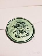 картинка 1 прикреплена к отзыву Love Kit Wax Seal Stamp For Wedding Invitations, Gift Wrapping And DIY Projects от Vince Dickey
