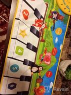 img 1 attached to Aywewii Toddler Piano Mat: Anti-Slip Floor Playmat With Flash Cards - Perfect Musical Gift For Girls And Boys Aged 1-3 Years! review by Telly Roden