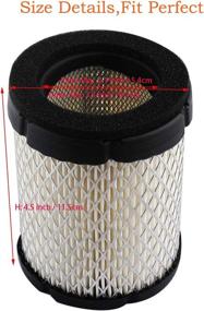 img 2 attached to 🔍 Onan Micro Quiet Generator Air Filter: 140-3280 | Compatible with 3600, 4000, 48-2017 | High-Performance Air Filtration