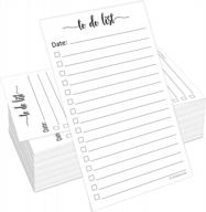 set of 100 vertical to-do list cards by 321done - 3" x 5" double-sided notecards with date checklist - made in usa with thick card stock and simple script design logo