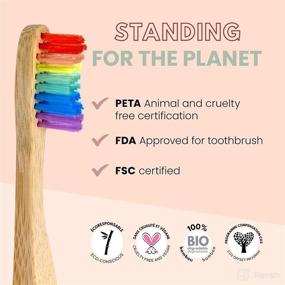 img 1 attached to Biodegradable Eco-Friendly Bamboo Toothbrush for a Sustainable Future