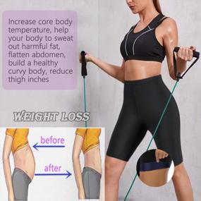 img 1 attached to Maximize Your Workout Results With STARBILD Women Sauna Sweat Pants: High-Waist Thermo Body Shaper Leggings