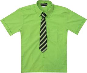 img 3 attached to Luca Gabriel Toddler Sleeve Formal Boys' Tops, Tees & Shirts for Enhanced SEO