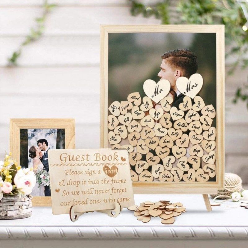 Baby Shower Signing Frame Guest Book