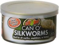 🐉 premium silkworms bearded dragon food by zoo med - an ideal diet choice! логотип