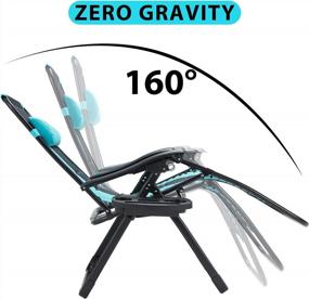 img 1 attached to 2-Pack 400Lb Capacity Zero Gravity Chairs W/ Armrests, Pillow & Cup Holder - Perfect For Poolside Or Beach Lounging!