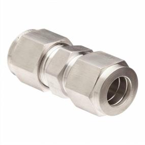 img 2 attached to Beduan 6Mm Stainless Steel Equal Straight Connect Compression Fitting For Tubing Pipe Line (Pack Of 2)