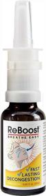 img 4 attached to ReBoost Breathe Easy Decongestion Nasal Spray: Fast Relief For Cold, Flu, And Sinus Symptoms With Natural Homeopathic Ingredients - 0.68 Oz