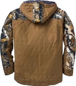 img 3 attached to Men'S Canvas Work Jacket By Legendary Whitetails - Ideal For Cross Trail Adventures