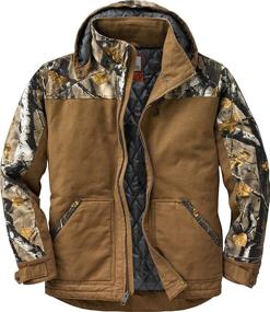 img 4 attached to Men'S Canvas Work Jacket By Legendary Whitetails - Ideal For Cross Trail Adventures