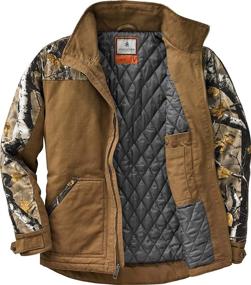 img 2 attached to Men'S Canvas Work Jacket By Legendary Whitetails - Ideal For Cross Trail Adventures