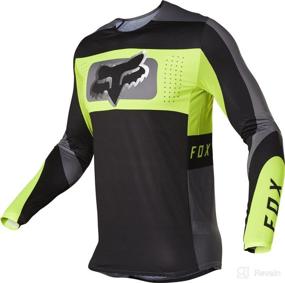 img 1 attached to Fox Racing Jersey Fluorescent Orange Motorcycle & Powersports best for Protective Gear