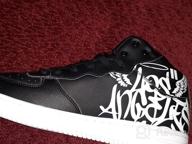 img 1 attached to 🎨 Graffiti-inspired Stylish Outdoor Walking Sneakers: Elevate your Street Style! review by Shawn Jacobs