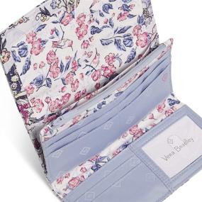 img 2 attached to Vera Bradley Signature Trifold Hummingbird Women's Handbags & Wallets : Wallets