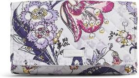 img 4 attached to Vera Bradley Signature Trifold Hummingbird Women's Handbags & Wallets : Wallets