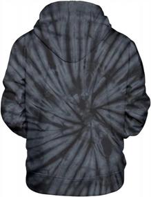 img 1 attached to Stay Stylish And Comfortable With Men'S Tie Dye Hoodie
