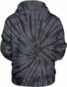 img 3 attached to Stay Stylish And Comfortable With Men'S Tie Dye Hoodie