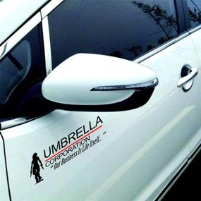img 1 attached to YSpring Resident Stickers Umbrella Corporation Exterior Accessories