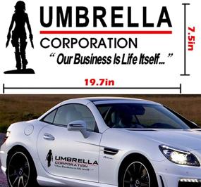 img 3 attached to YSpring Resident Stickers Umbrella Corporation Exterior Accessories