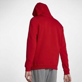 img 2 attached to 👕 NIKE Sportswear Pullover Hoodie White: Premium Men's Active Clothing