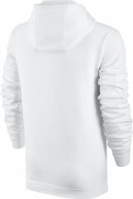 img 3 attached to 👕 NIKE Sportswear Pullover Hoodie White: Premium Men's Active Clothing