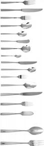 img 2 attached to 12-Piece Fortessa Lucca 18/10 Stainless Steel Fish Knife Flatware Set.
