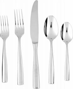 img 1 attached to 12-Piece Fortessa Lucca 18/10 Stainless Steel Fish Knife Flatware Set.