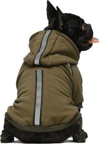 img 3 attached to Fitwarm Thermal Reflective Pullover Sweatshirt Dogs