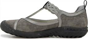 img 3 attached to JBU By Jambu Women'S Stylish And Comfortable Buttercup Mary Jane Flat