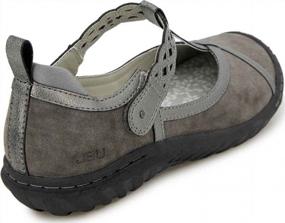 img 2 attached to JBU By Jambu Women'S Stylish And Comfortable Buttercup Mary Jane Flat