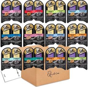 img 1 attached to 🐱 Sheba Perfect Portion Variety Pack - Pate and Cut - 12 Count Pouches - 24 Servings