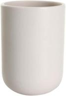 uviviu 350ml khaki plastic tumbler cup - ideal tooth-brushing cup for bathroom logo