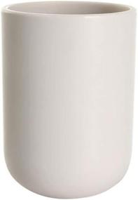img 4 attached to UVIVIU 350Ml Khaki Plastic Tumbler Cup - Ideal Tooth-Brushing Cup For Bathroom