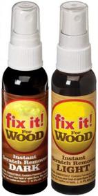 img 4 attached to 🔧 Revitalize Your Wood Surfaces with 2Pack-Instant Fix Scratch Remover Set - Effective Wood Scratch Repair in No Time