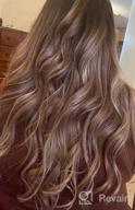 img 1 attached to 🌞 Sunny Micro Beads Weft Hair Extensions: Ombre Brown Blonde Mix, Real Human Hair, 18inch 50g, Prebeaded & Straight review by Ryan Morrow