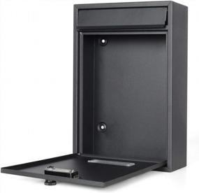 img 2 attached to Secure Your Mail With Decaller'S Rust-Proof Wall Mounted Mailboxes With Combination Locking System
