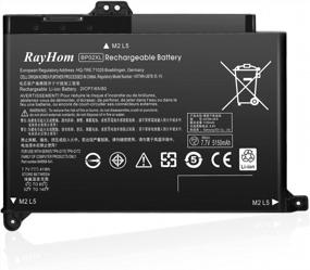 img 1 attached to High-Capacity RayHom BP02XL 849909-850 Battery For HP Pavilion Notebook PC 15 Series - Compatible With 15-AU000, 15-AU010WM, 15-AU018WM, 15T-AW000, And 15Z-AW000 - 12-Month Warranty Included