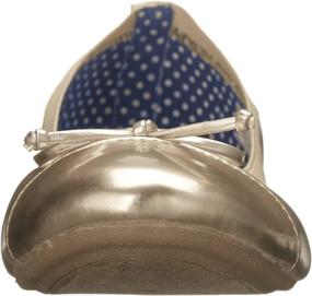 img 3 attached to Sperry Elise Ballet Toddler Little Girls' Shoes ~ Flats