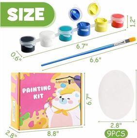 img 3 attached to Проявите творческий подход с пасхальными яйцами LovesTown'S DIY Squishies - 9 наборов для рисования для веселых пасхальных поделок!
