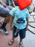 img 1 attached to 👕 Toddler Boys' Clothing: T-Shirt with Clothes Sleeve Outfits review by Cesar Cook