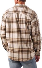 img 3 attached to Wrangler Authentics Sleeve Sherpa Jacket Men's Clothing best for Shirts