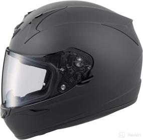 img 4 attached to 🏍️ Matte Black/Large Scorpion EXO-R320 Solid Bike Motorcycle Helmet