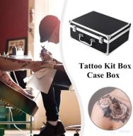 🧳 spacious tattoo kit storage box: organize and store with ease logo