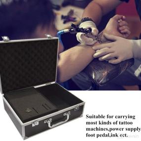 img 1 attached to 🧳 Spacious Tattoo Kit Storage Box: Organize and Store with Ease